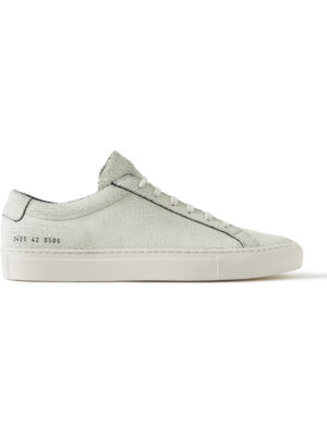Common Projects - Original Achilles Cracked-Leather Sneakers - Men - White - EU 43