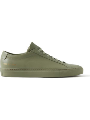 Common Projects - Original Achilles Leather Sneakers - Men - Green - EU 47