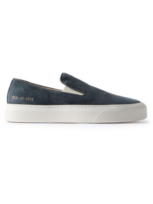 Common Projects - Suede Slip-On Sneakers - Men - Blue - EU 41