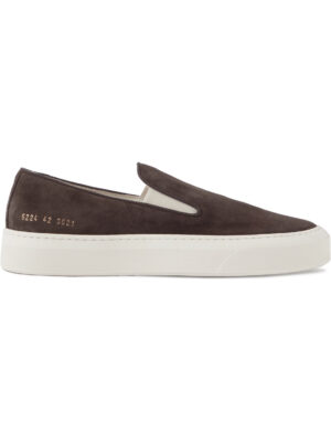 Common Projects - Suede Slip-On Sneakers - Men - Brown - EU 44