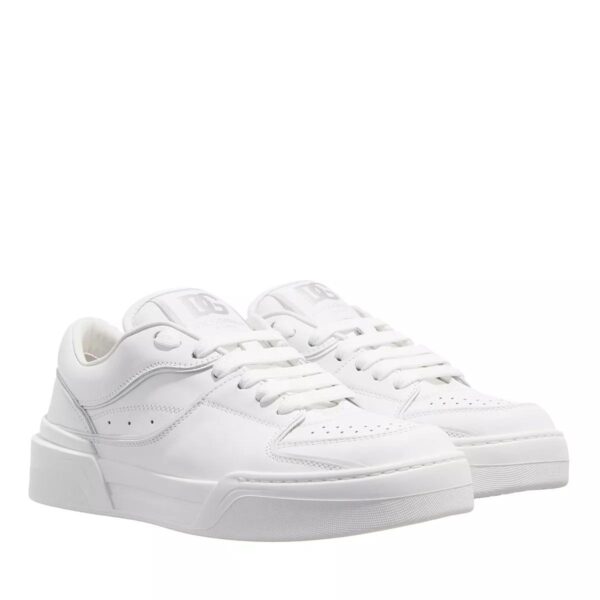 Dolce&Gabbana Sneakers - Calfskin New Roma Sneakers in wit