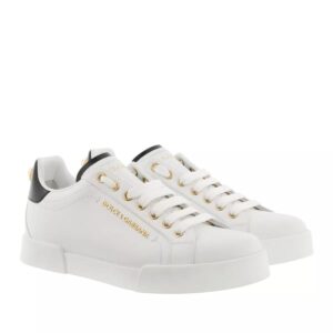 Dolce&Gabbana Sneakers - White Leather Sneakers in wit