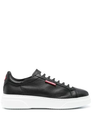 Dsquared2 Bumper leather sneakers - Zwart