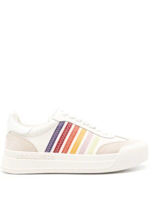 Dsquared2 New Jersey leather sneakers - Beige