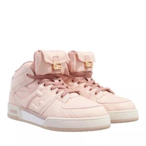 Fendi Sneakers - Baguette Logo Sneakers in poeder roze