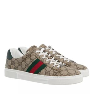 Gucci Sneakers - GG Canvas Sneakers in beige