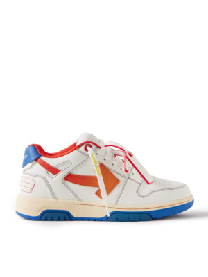 Off-White - Out of Office Leather Sneakers - Men - White - EU 44