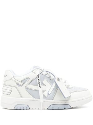 Off-White Out of Office leather sneakers - Blauw