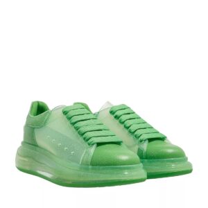Alexander McQueen Sneakers - Larry Glittery Rubber Sneakers in groen