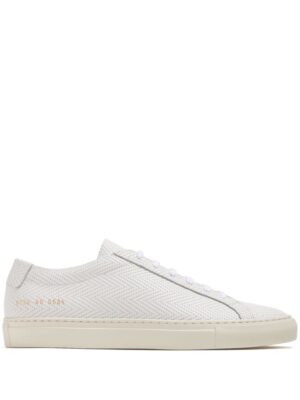 Common Projects Original Achilles Basket Weave leather sneakers - Wit