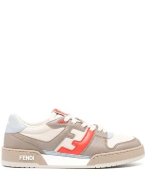 FENDI Match low-top sneakers - Beige