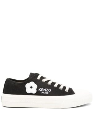 Kenzo Kenzo Foxy canvas sneakers - Zwart