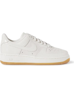 Nike - Air Force 1 '07 LX Croc-Effect Leather Sneakers - Men - Neutrals - US 6.5