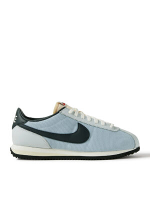 Nike - Cortez '72 Twill and Leather Sneakers - Men - Blue - US 10.5