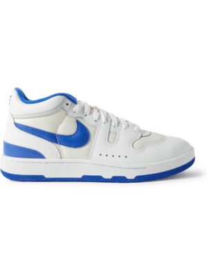 Nike - Mac Attack Mesh and Leather Sneakers - Men - White - US 9