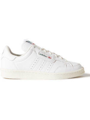 adidas Originals - Englewood SPZL Perforated Leather Sneakers - Men - White - UK 8.5