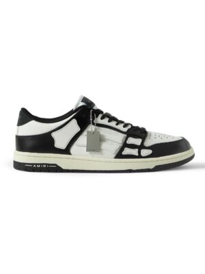 AMIRI - Skel-Top Colour-Block Leather Sneakers - Men - Black - EU 43