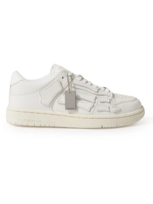 AMIRI - Skel-Top Leather Sneakers - Men - White - EU 44