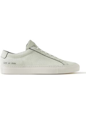 Common Projects - Original Achilles Cracked-Leather Sneakers - Men - White - EU 45