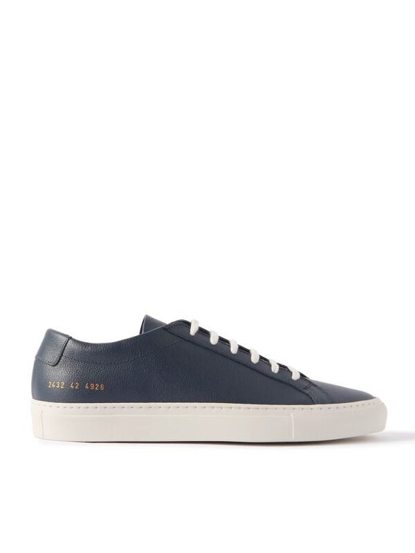 Common Projects - Original Achilles Full-Grain Leather Sneakers - Men - Blue - EU 47