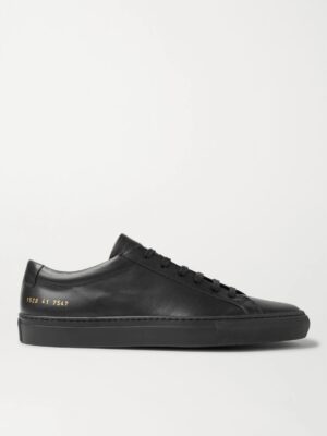 Common Projects - Original Achilles Leather Sneakers - Men - Black - EU 44