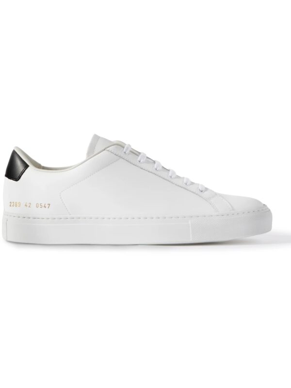 Common Projects - Retro Classic Leather Sneakers - Men - White - EU 45