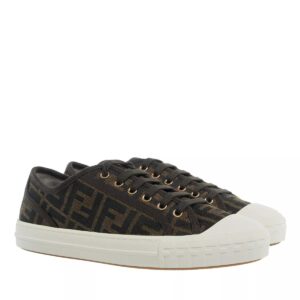 Fendi Sneakers - FF Low Top Sneakers in bruin