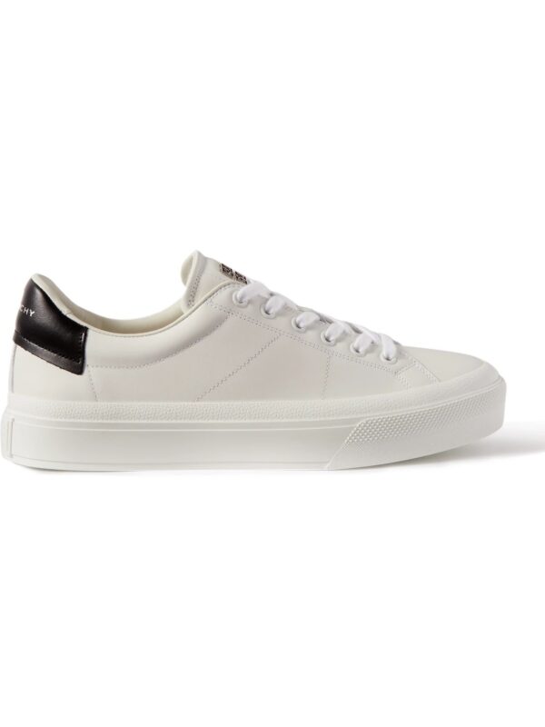 Givenchy - City Sport Leather Sneakers - Men - White - EU 40