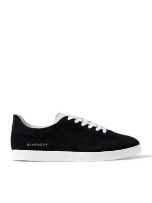 Givenchy - Town Suede and Leather Sneakers - Men - Black - EU 44