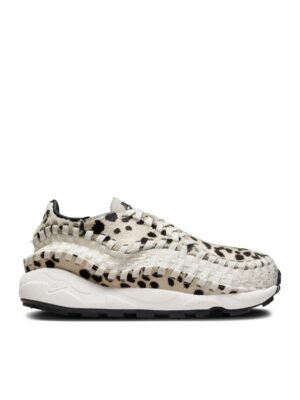 Nike - Air Footscape Stretch-Knit and Printed Calf Hair Sneakers - Men - Neutrals - US 7