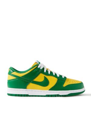 Nike - Dunk Low SP Brazil Leather Sneakers - Men - Yellow - US 14