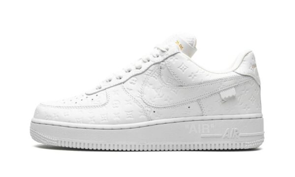 Nike Louis Vuitton Air Force 1 Low "Virgil Abloh - White/White" Shoes - Size 11