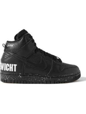 Nike - Undercover Dunk Hi 1985 Leather High-Top Sneakers - Men - Black - US 5