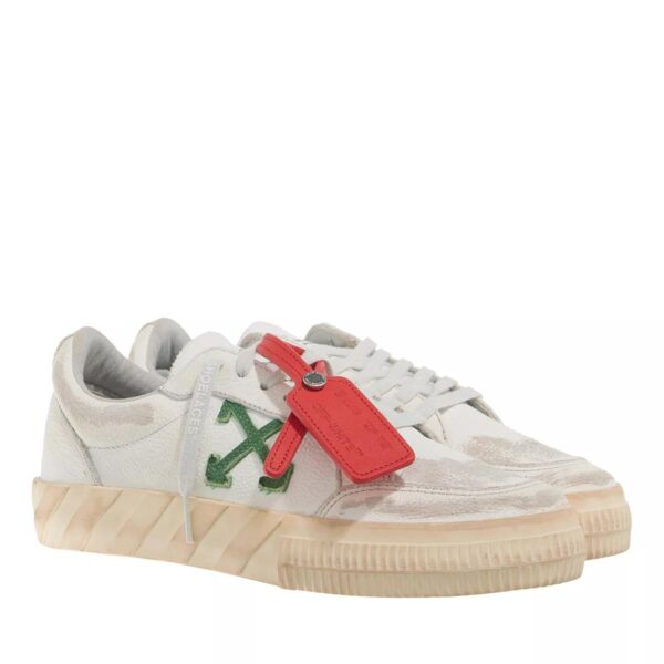 Off-White Sneakers - Low Vulcanized Distressed in wit