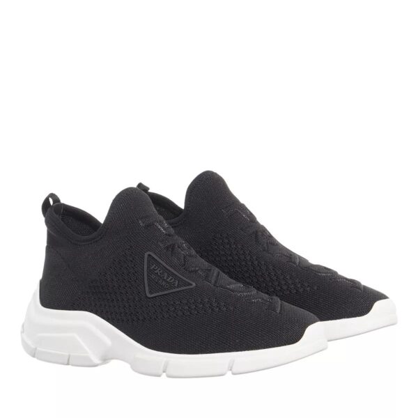 Prada Sneakers - Double Wheel Sneaker Nylon in zwart