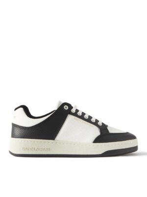 SAINT LAURENT - SL/61 Perforated Leather Sneakers - Men - White - EU 41